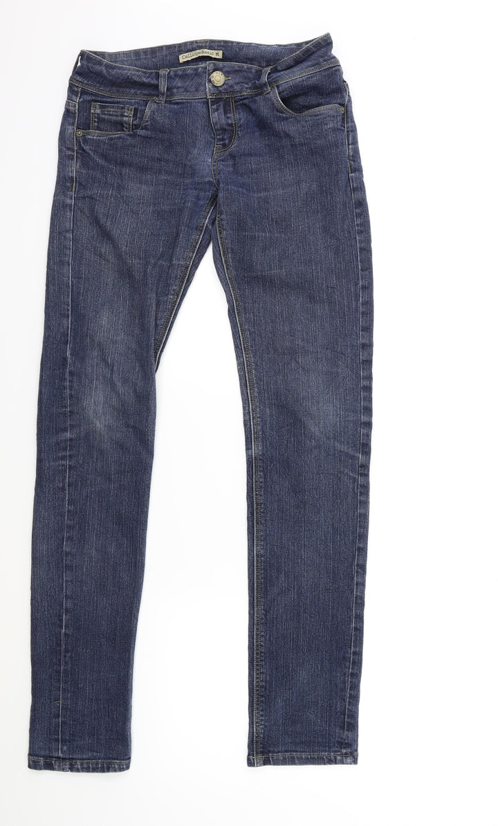 Calliope Womens Blue Denim Skinny Jeans Size M L31 in