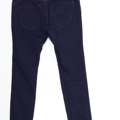 SMART JEANS Womens Blue  Denim Straight Jeans Size 28 in L28 in