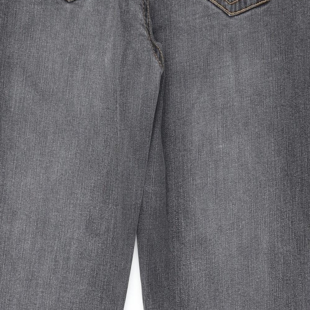 Dorothy Perkins  Womens Grey   Straight Jeans Size 18 L28 in