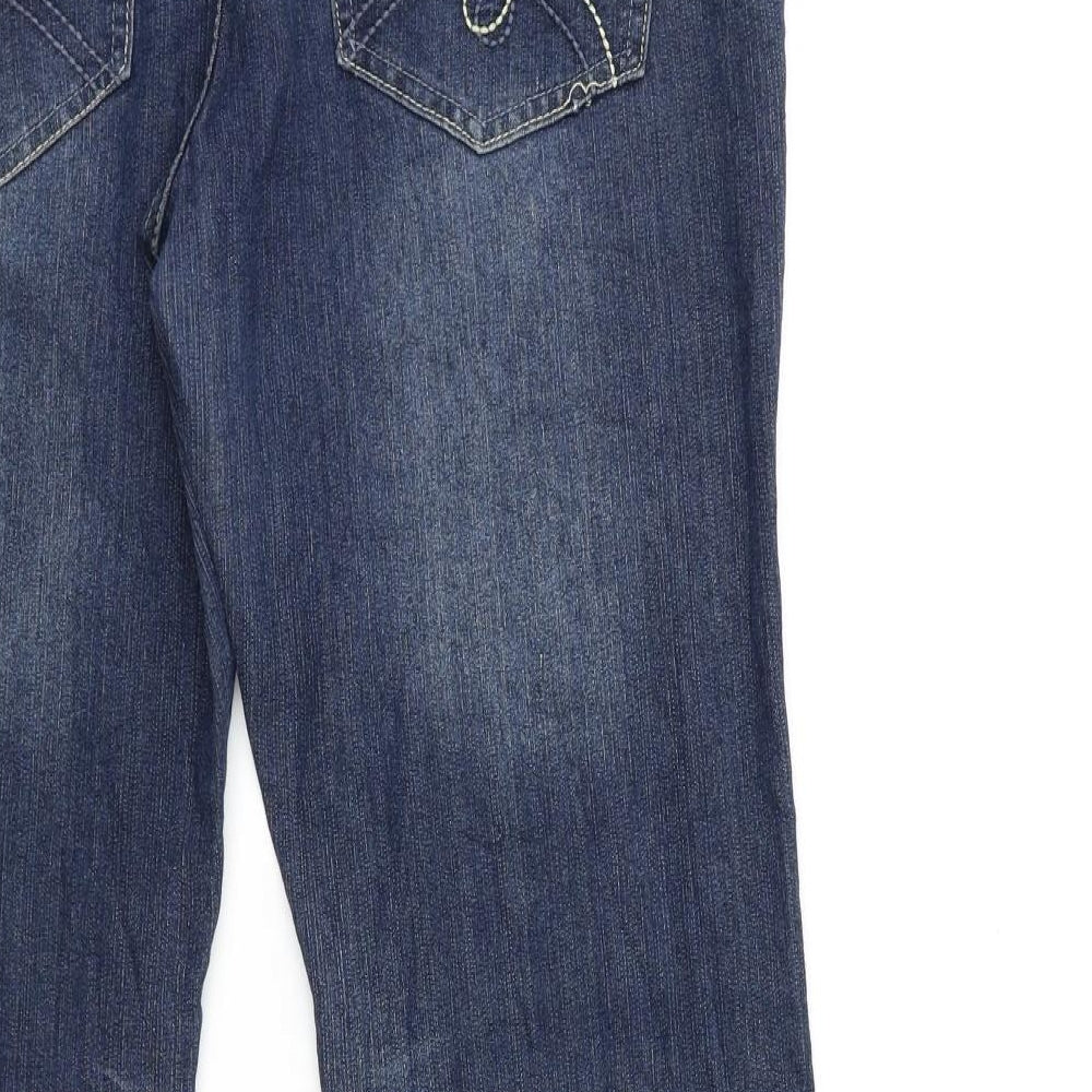 Preworn Womens Blue  Denim Skinny Jeans Size 34 in L28 in