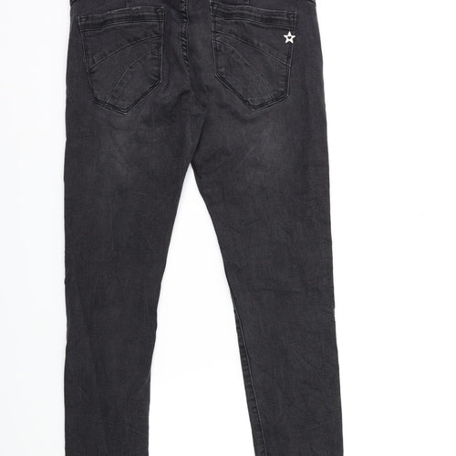 Preworn Mens Black  Denim Skinny Jeans Size S L28 in
