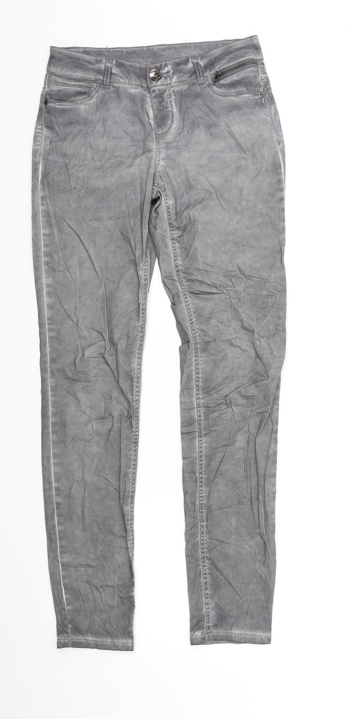 Street One Womens Grey Denim Skinny Jeans Size 34 in L32 in