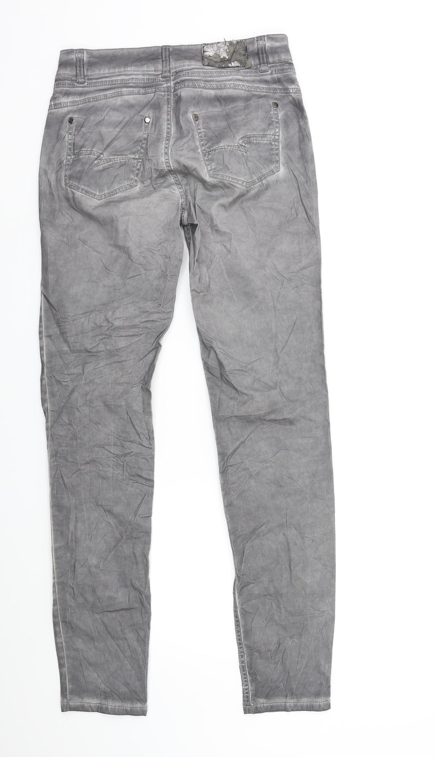 Street One Womens Grey  Denim Skinny Jeans Size 34 in L32 in