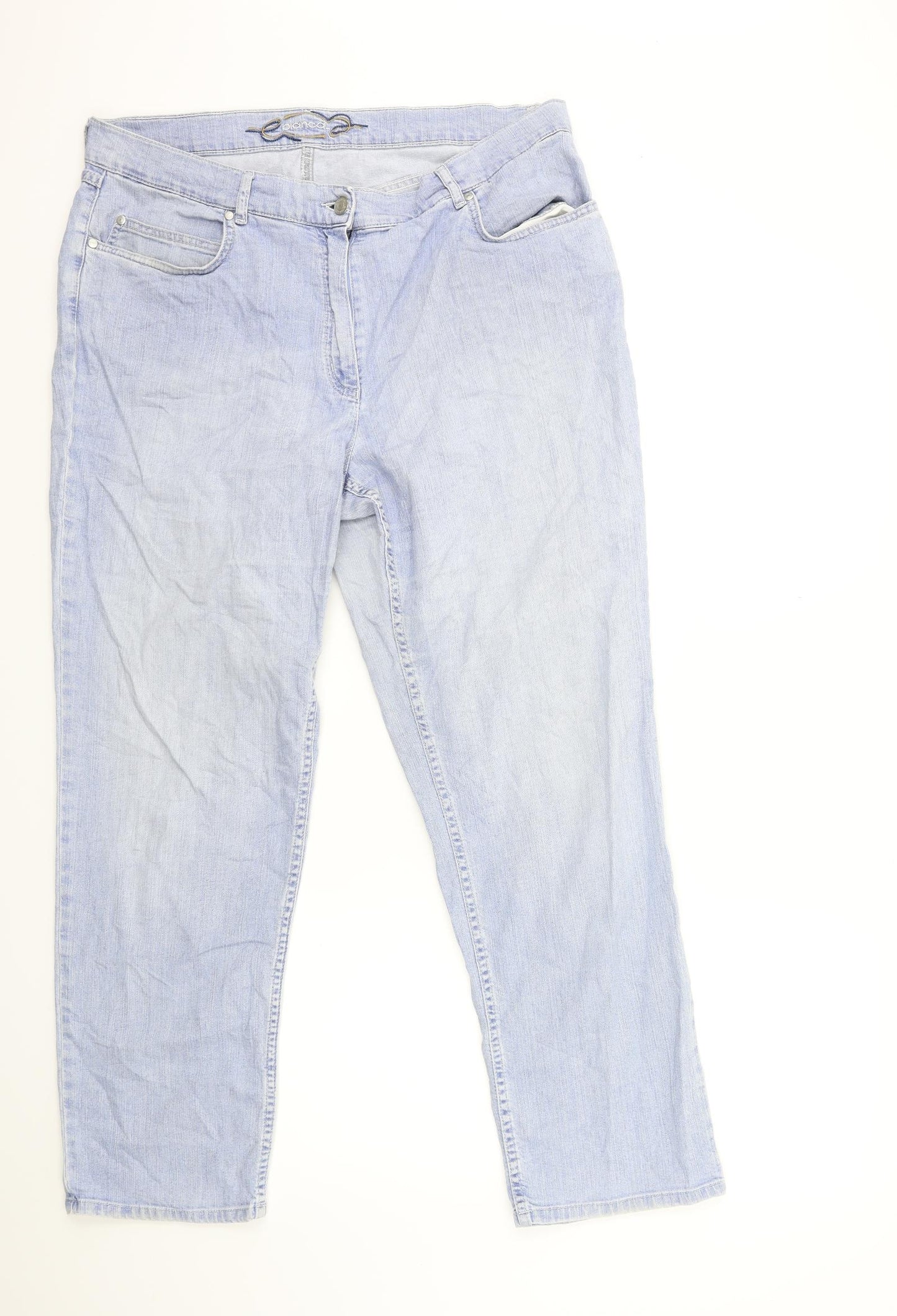 Bianca Womens Blue  Denim Skinny Jeans Size 20 L28 in