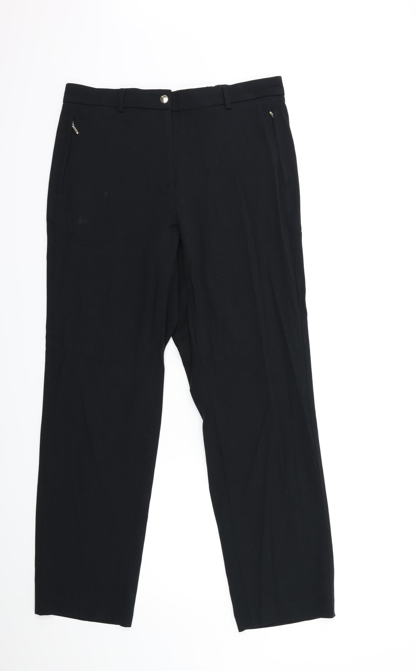Marks and Spencer Womens Beige   Trousers  Size 14 L29 in