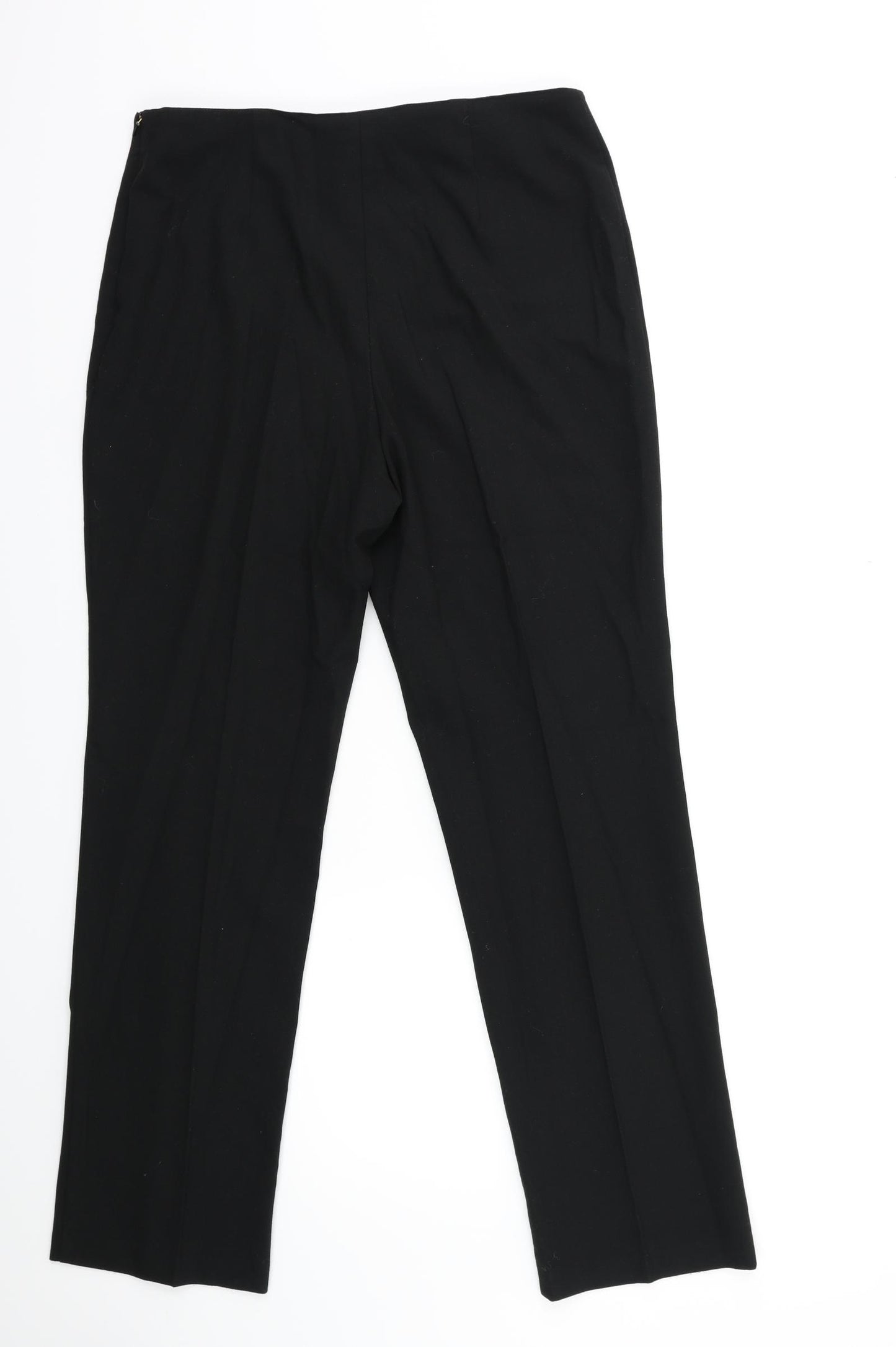 BHS Womens Black   Trousers  Size 12 L28 in