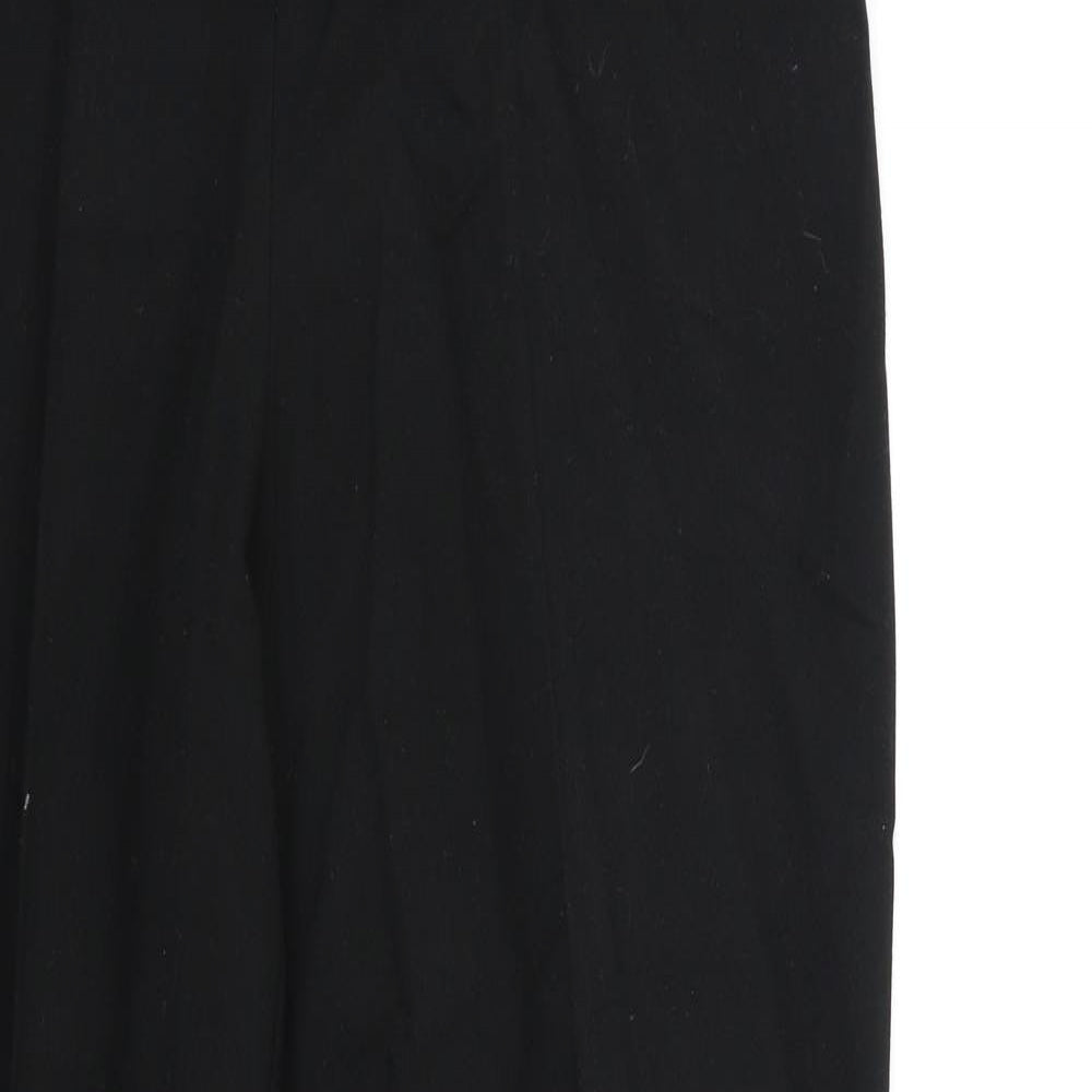 BHS Womens Black   Trousers  Size 12 L28 in