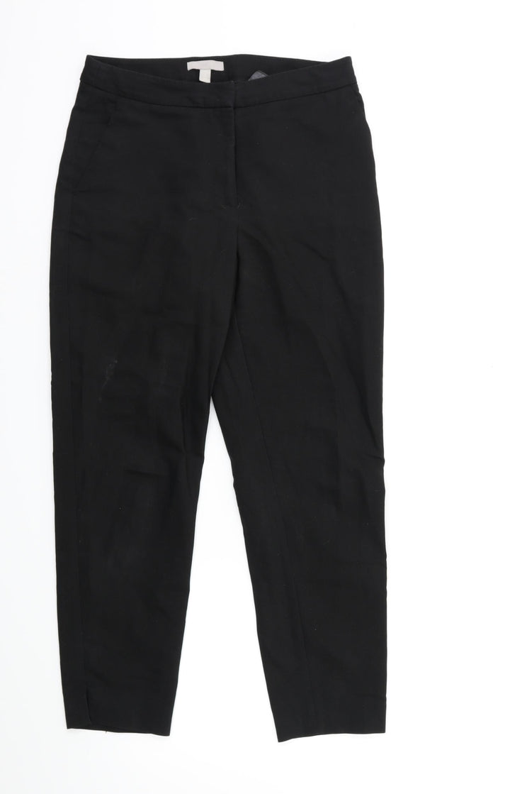 H&M Womens Black   Straight Jeans Size 8 L26 in