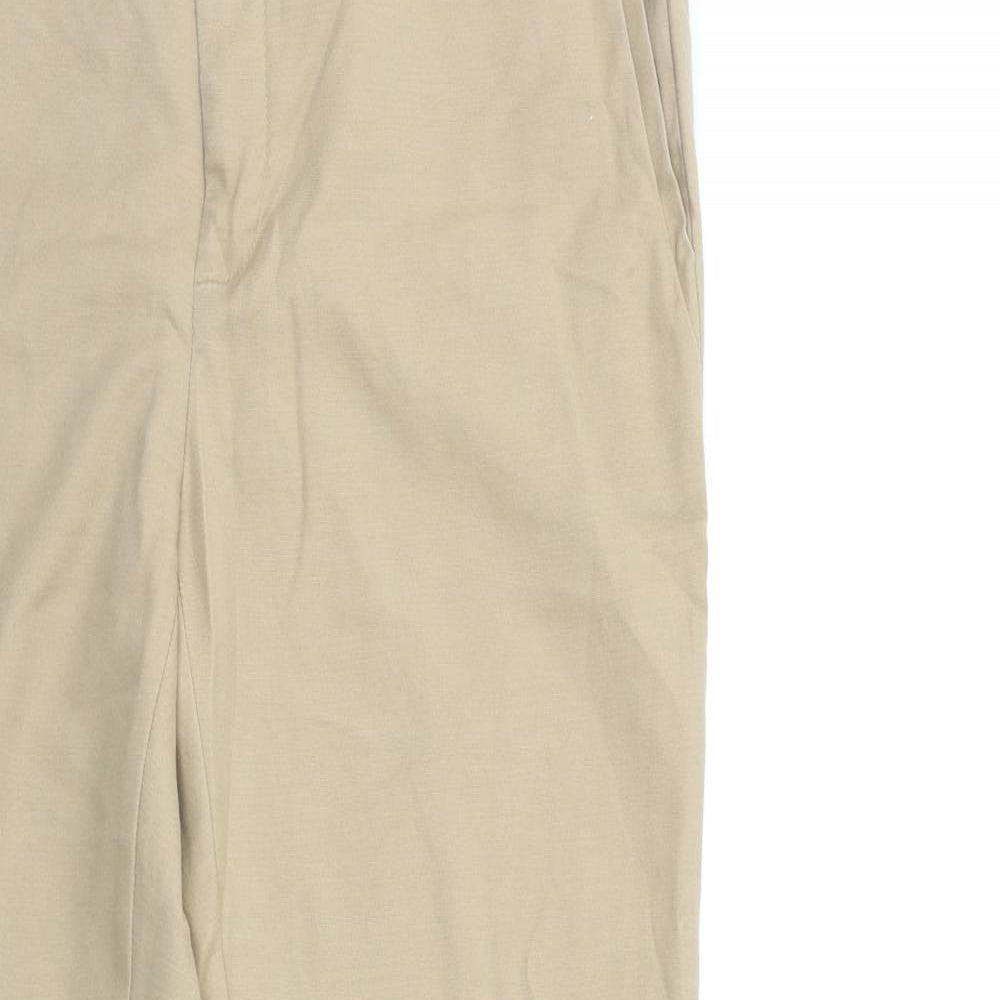 Zara Womens Beige   Trousers  Size 10 L27 in