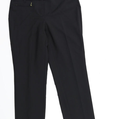 NEXT Womens Black   Trousers  Size 12 L25 in
