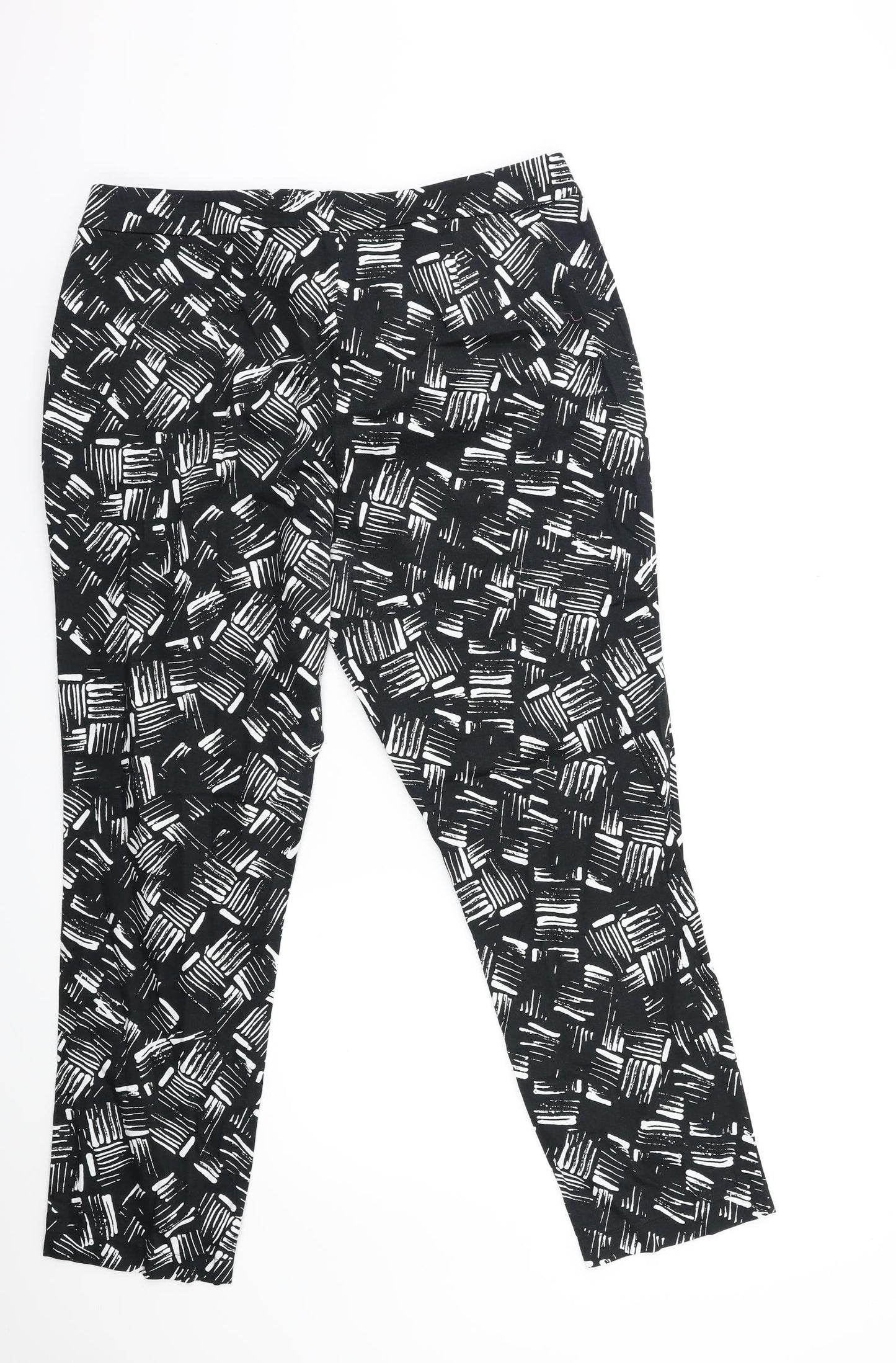George Womens Black   Trousers  Size 16 L28 in