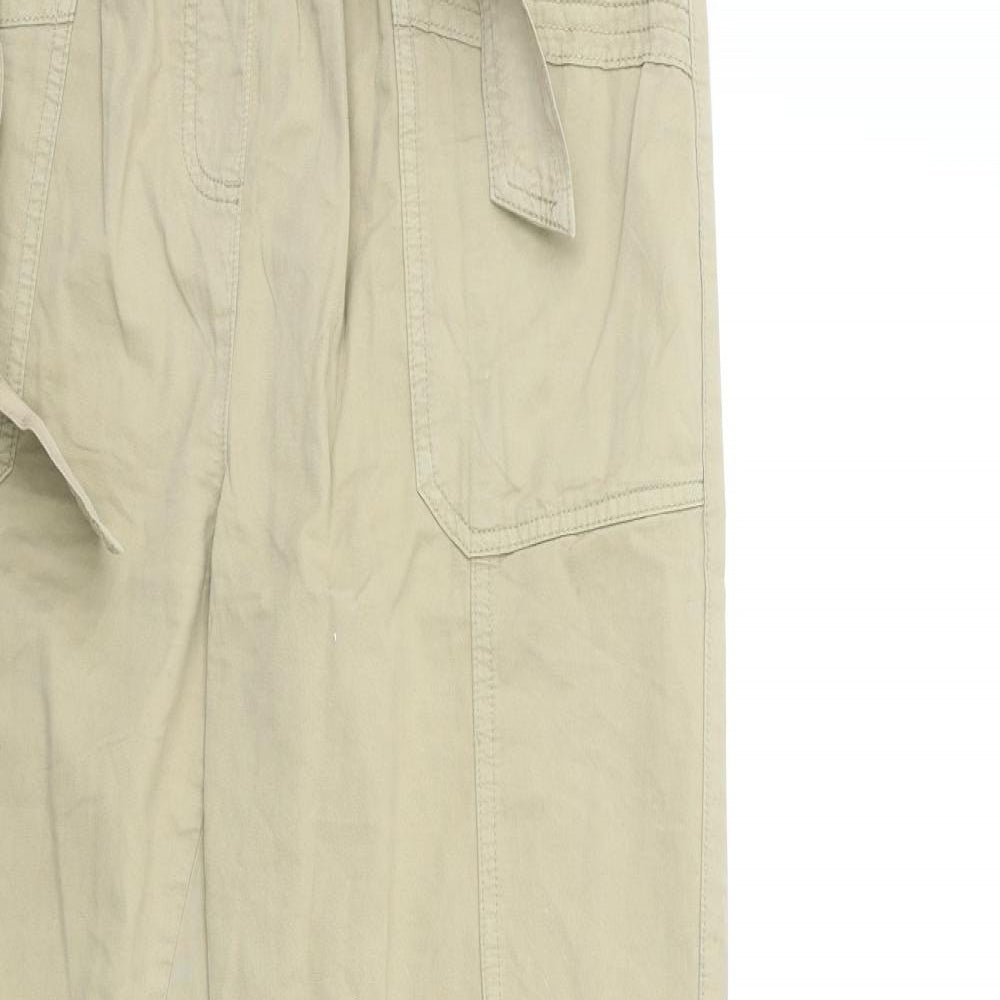 George Womens Beige   Trousers  Size 12 L27 in