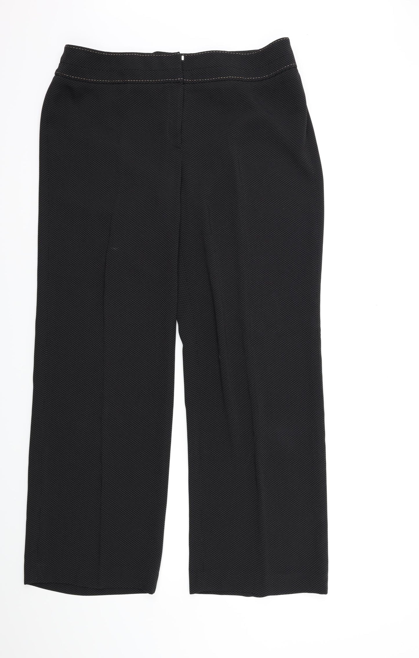 Per Una Womens Black   Trousers  Size 16 L30 in