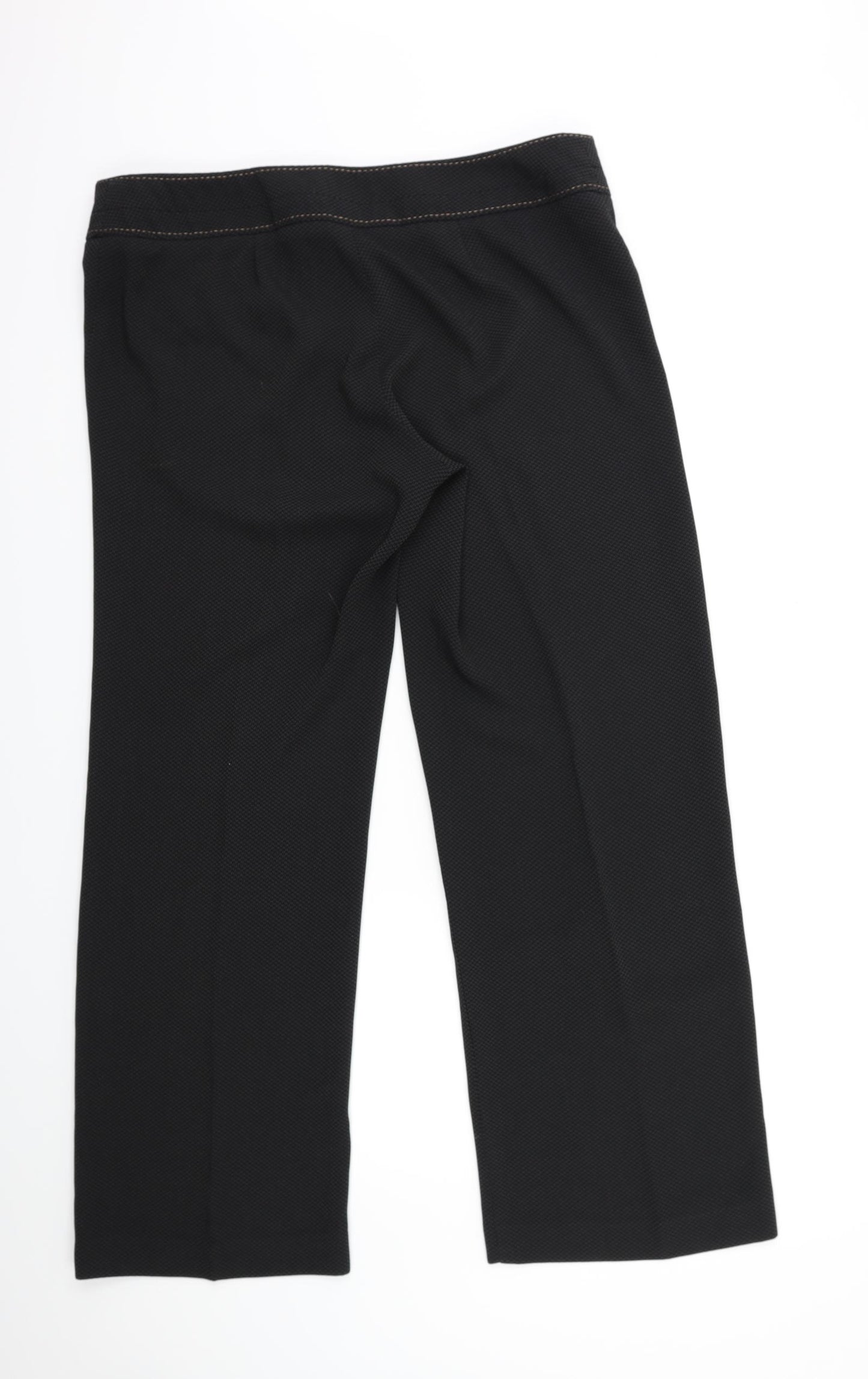 Per Una Womens Black   Trousers  Size 16 L30 in