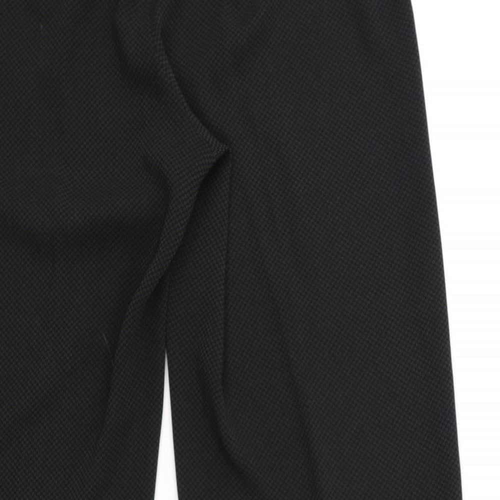 Per Una Womens Black   Trousers  Size 16 L30 in