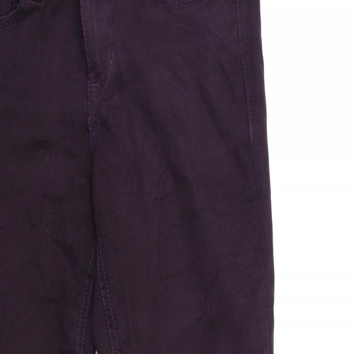 H&M Womens Red  Denim Skinny Jeans Size 27 in L30 in