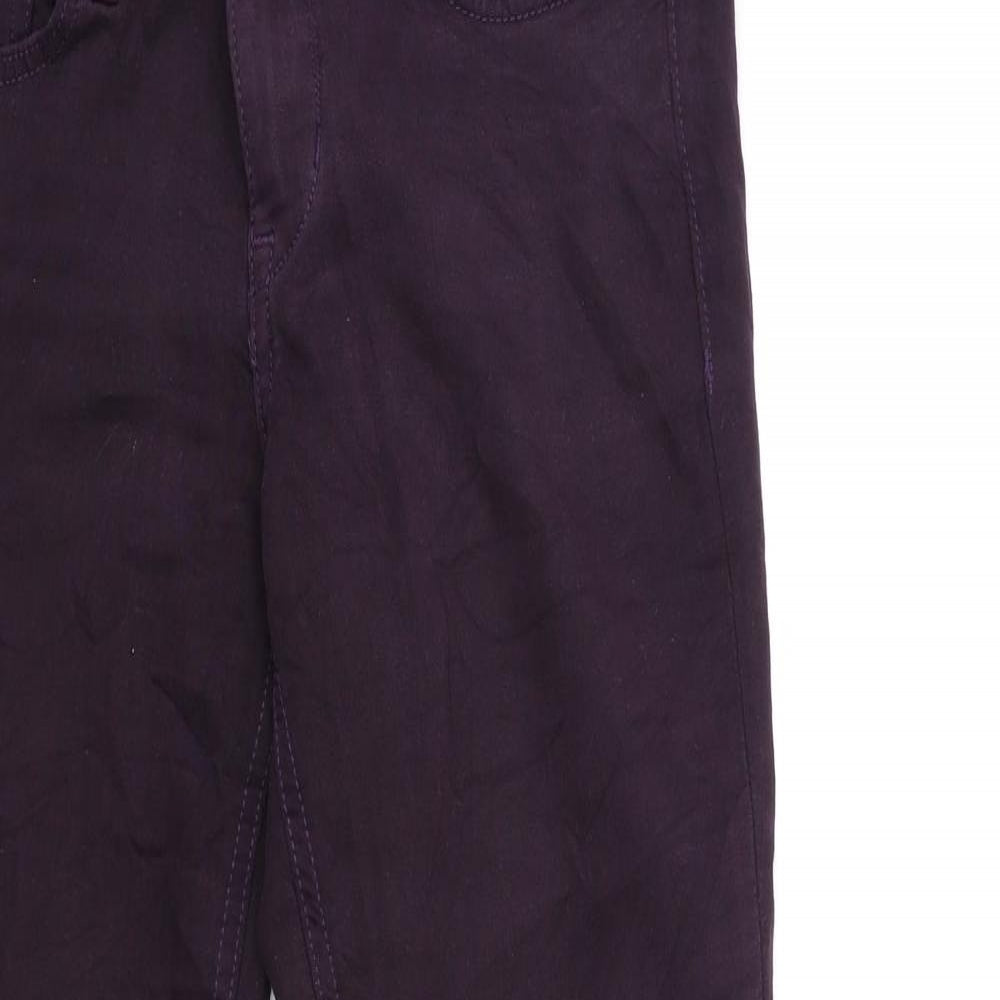 H&M Womens Red  Denim Skinny Jeans Size 27 in L30 in