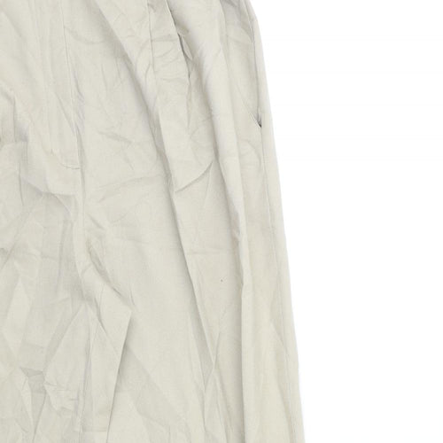 Alba Moda Womens Beige   Trousers  Size 10 L38 in