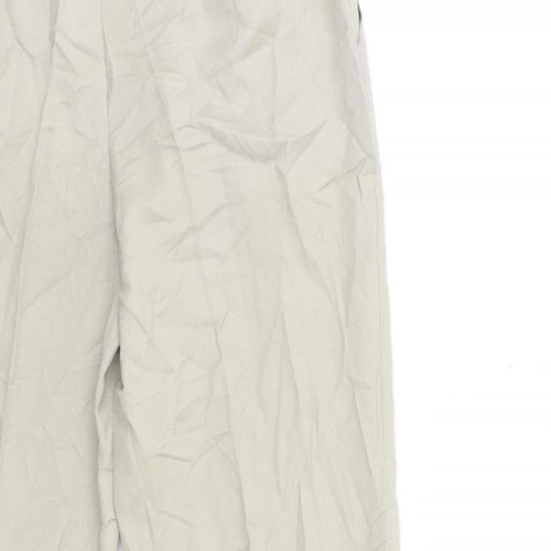Alba Moda Womens Beige   Trousers  Size 10 L38 in