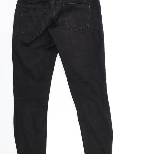 Only Womens Black  Denim Skinny Jeans Size 30 in L32 in