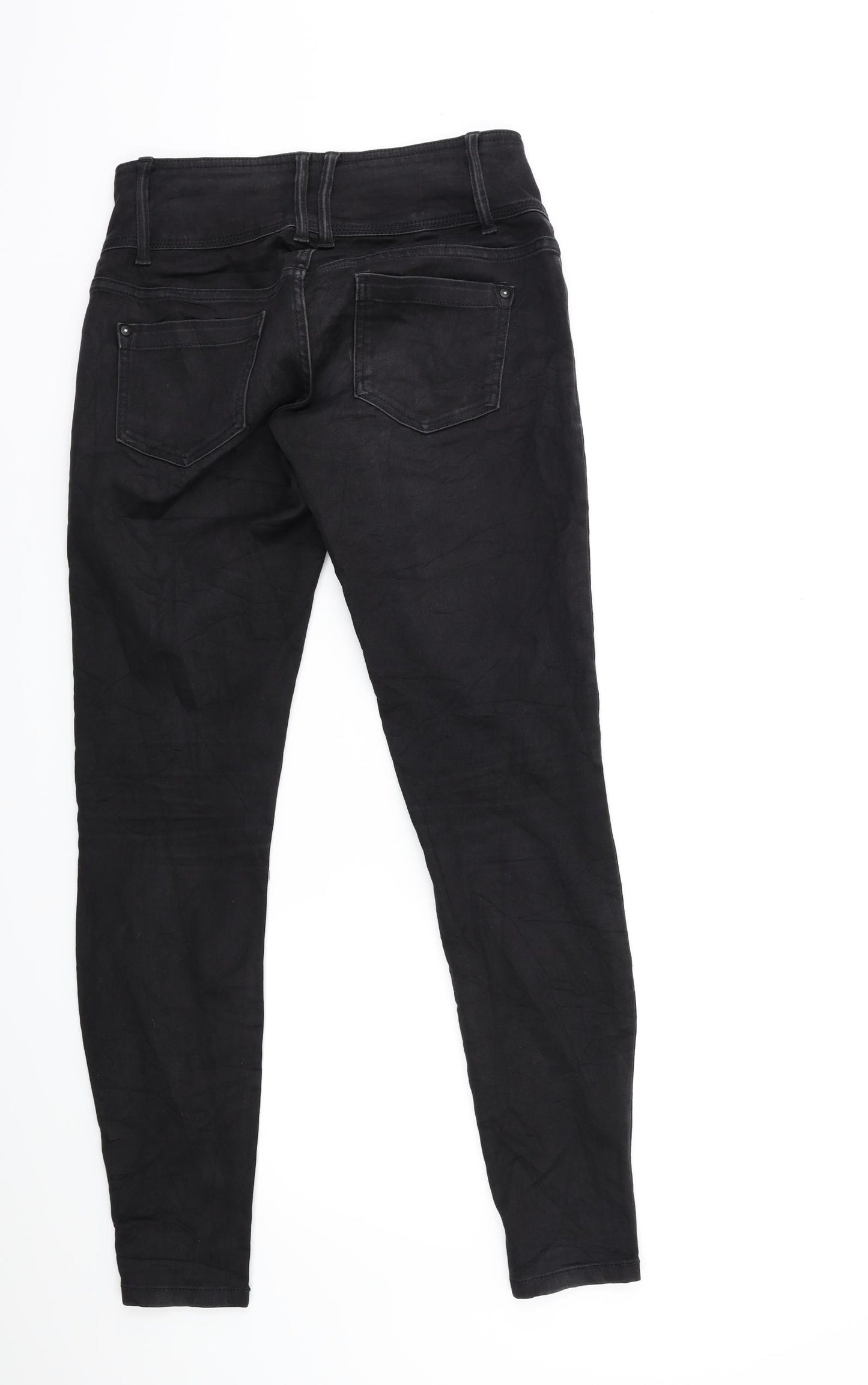 Only Womens Black  Denim Skinny Jeans Size 30 in L32 in