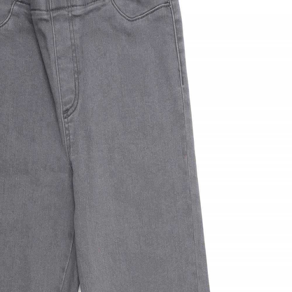 ESMARA Womens Grey  Denim Jegging Jeans Size 10 L27 in