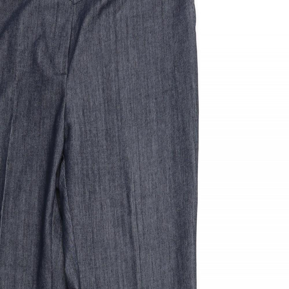Marks and Spencer Womens Blue   Trousers  Size 16 L30 in