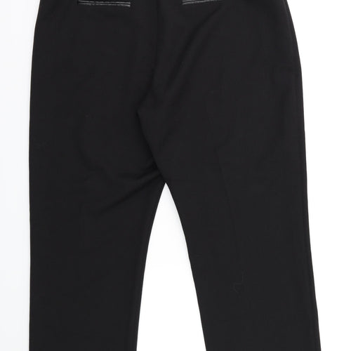 F&F Womens Black   Trousers  Size 18 L25 in