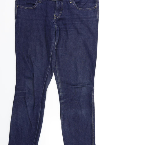 Preworn Womens Blue  Denim Skinny Jeans Size 28 in L30 in