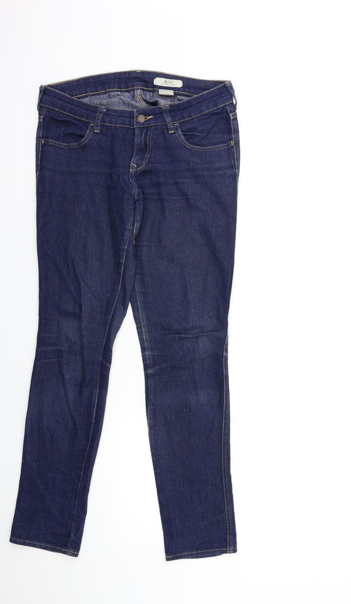 Preworn Womens Blue  Denim Skinny Jeans Size 28 in L30 in