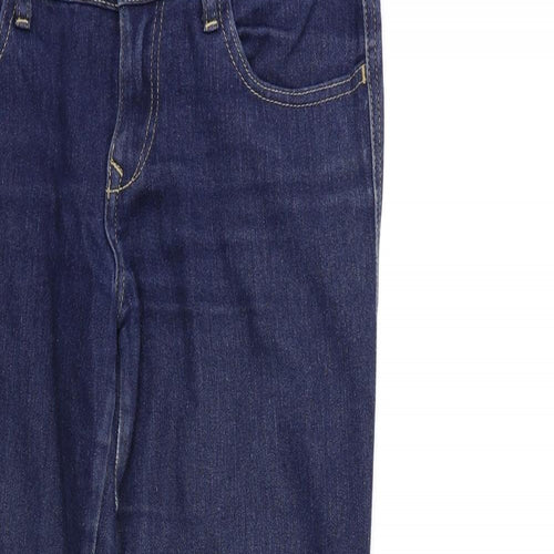Preworn Womens Blue  Denim Skinny Jeans Size 28 in L30 in