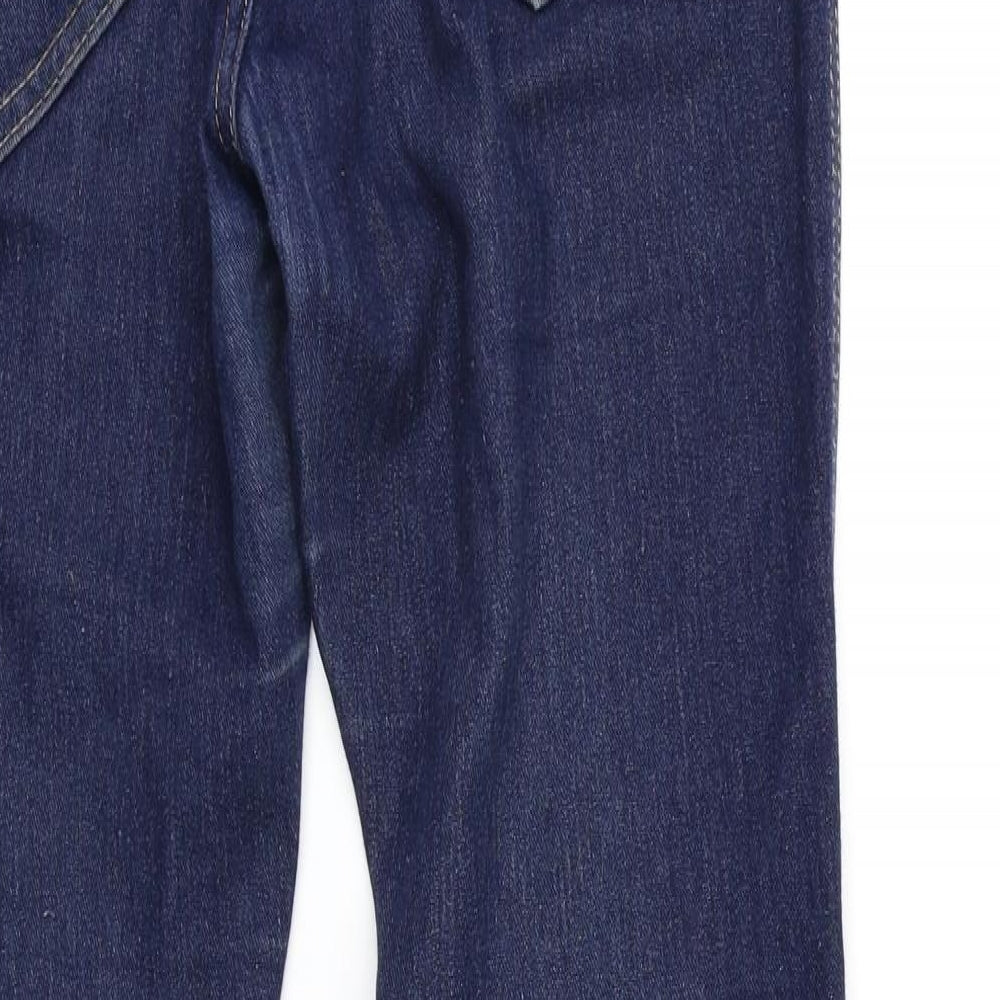Preworn Womens Blue  Denim Skinny Jeans Size 28 in L30 in