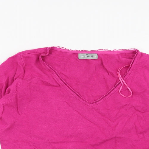 Per Una Womens Pink   Pullover Jumper Size 14