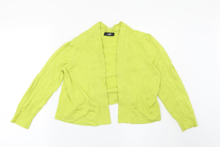 Wallis Womens Green Cardigan Jumper Size M