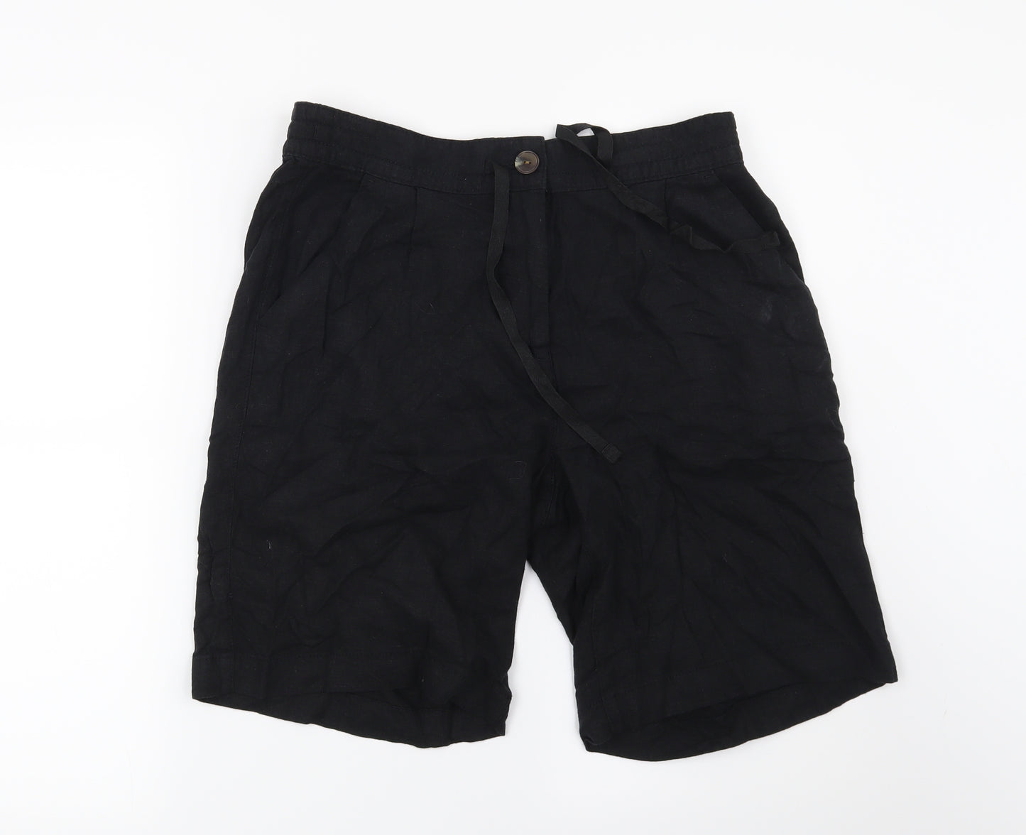 NEXT Womens Black   Bermuda Shorts Size 12