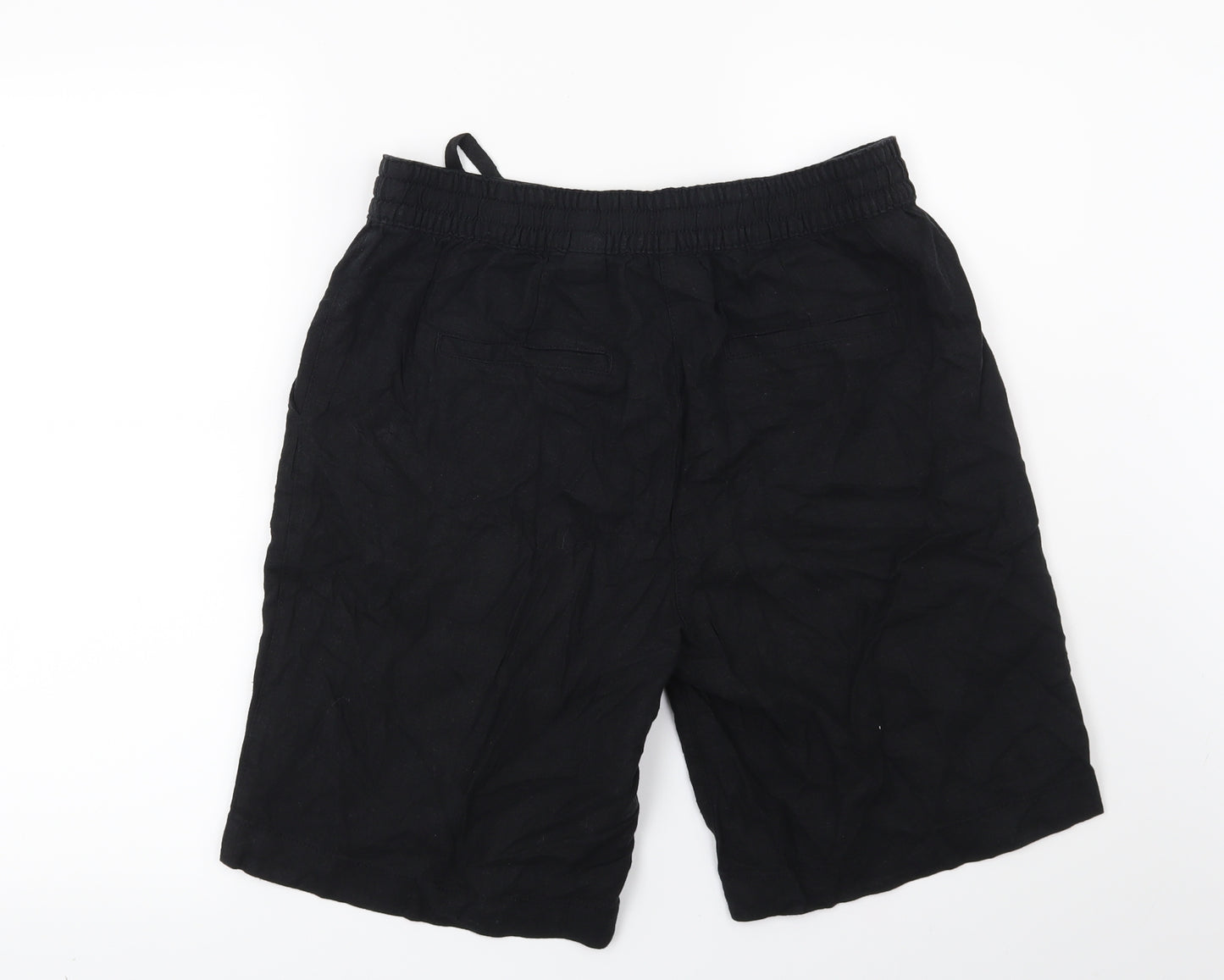 NEXT Womens Black   Bermuda Shorts Size 12