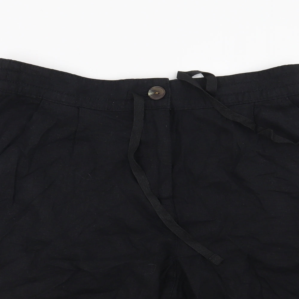 NEXT Womens Black   Bermuda Shorts Size 12