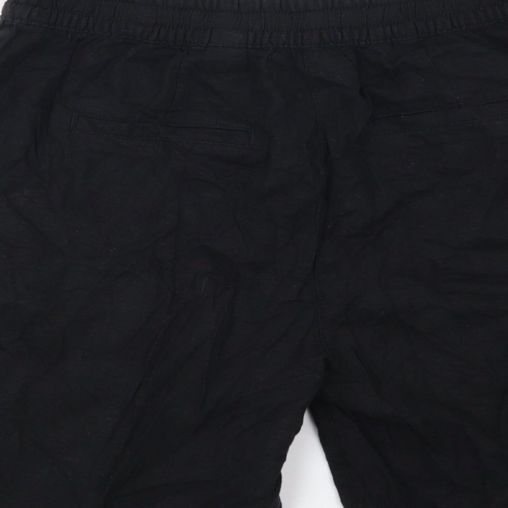 NEXT Womens Black   Bermuda Shorts Size 12