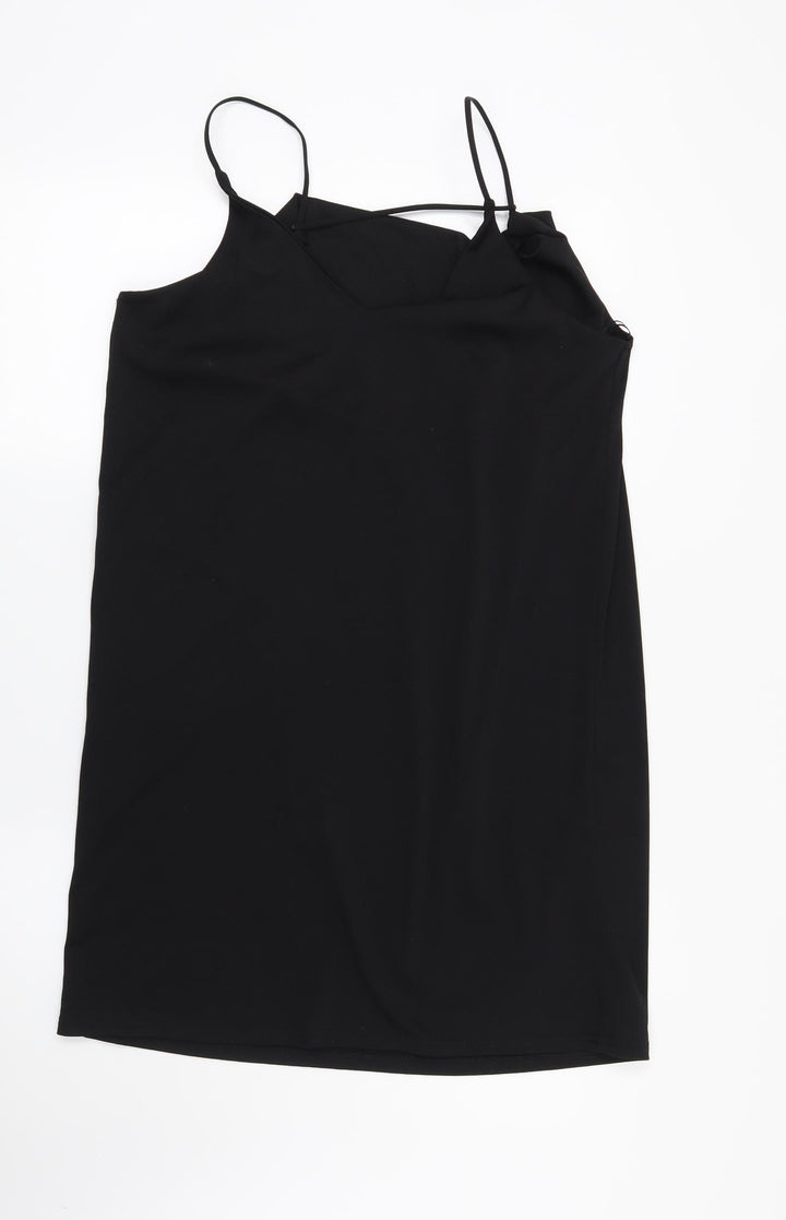 Missguided Womens Black Mini Size 10
