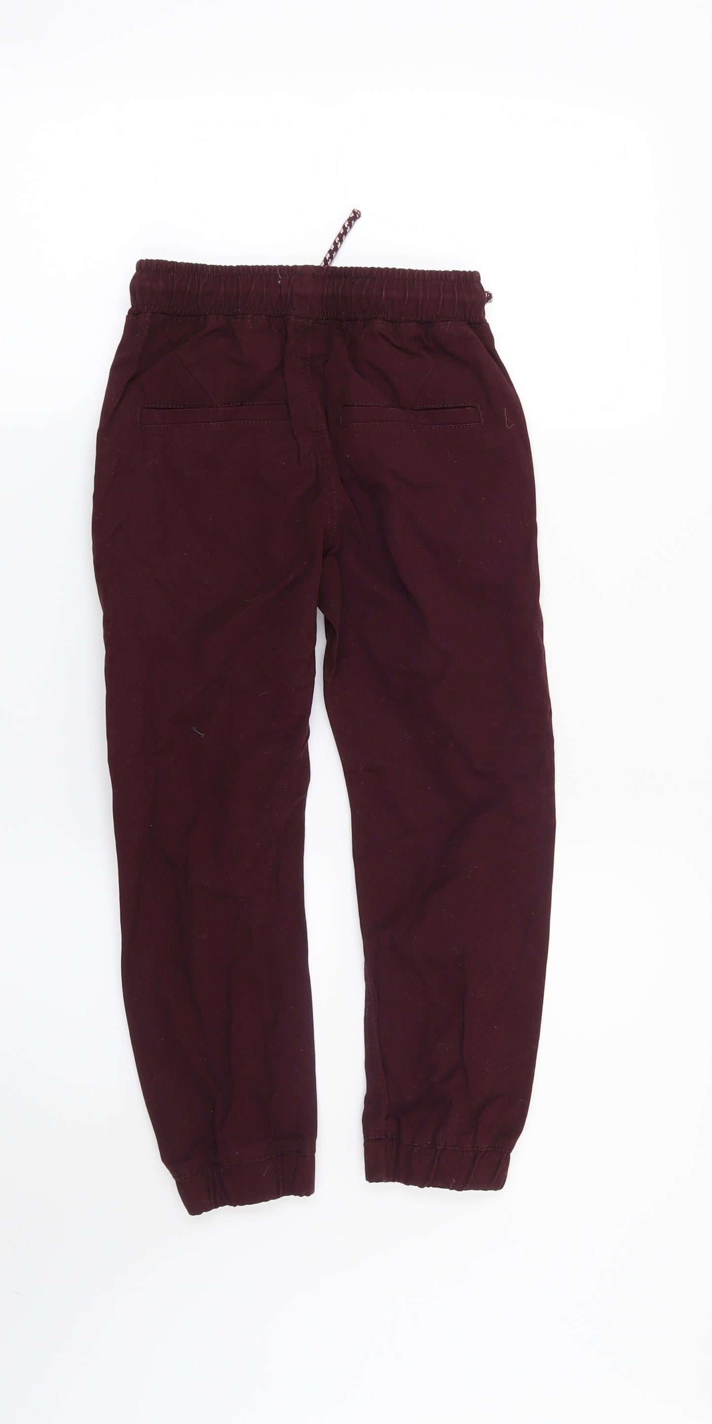 Matalan Boys Red   Chino Trousers Size 6 Years
