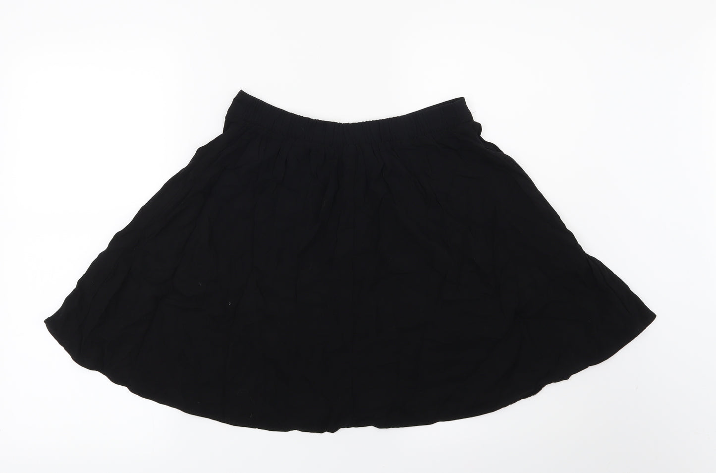 New Look Womens Black   Skater Skirt Size 10
