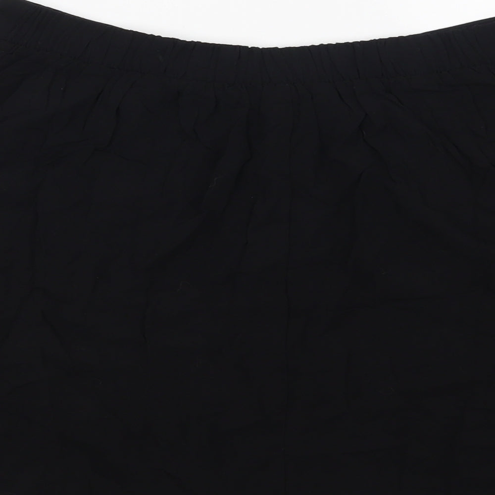 New Look Womens Black   Skater Skirt Size 10