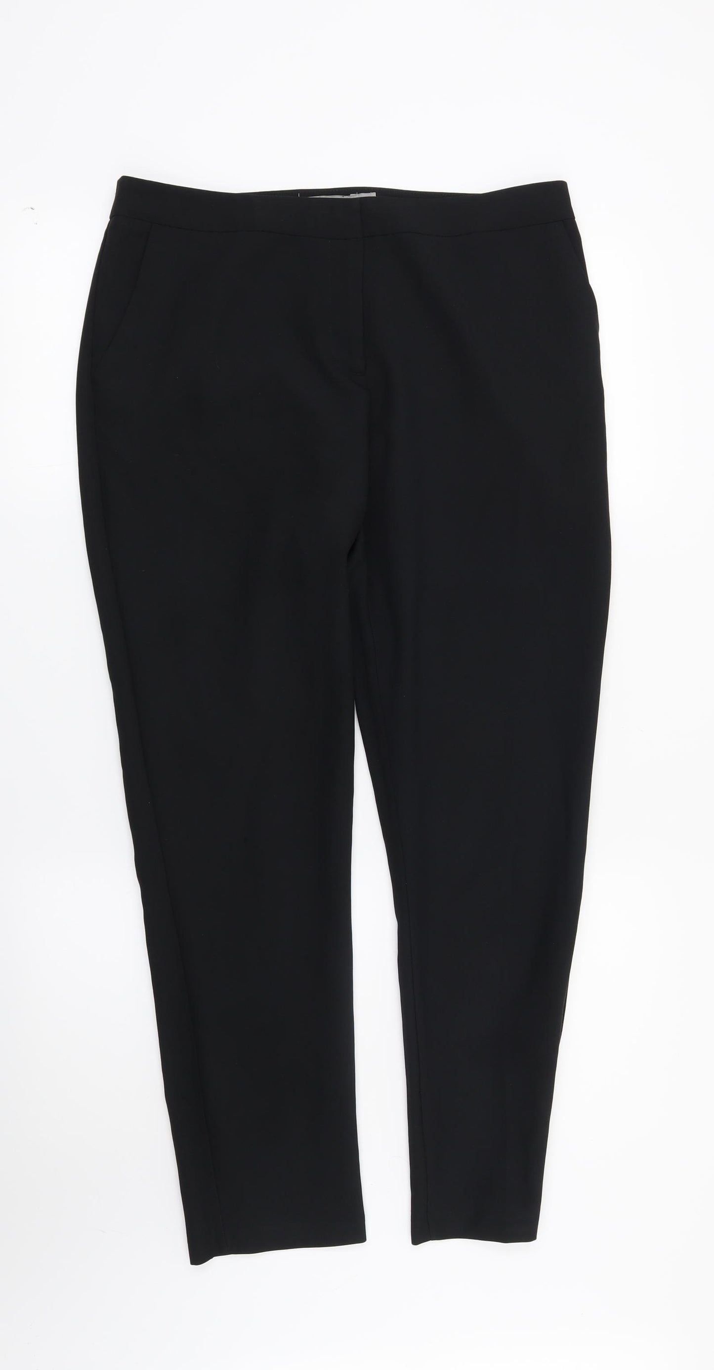 ASOS Womens Black   Trousers  Size 12 L29 in