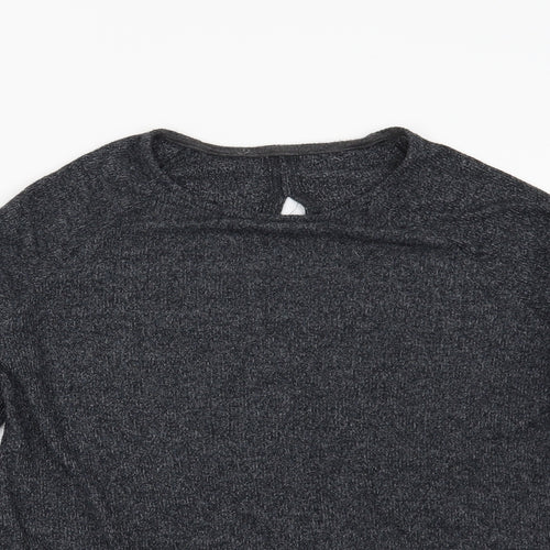 Preworn Womens Grey   Basic Blouse Size M