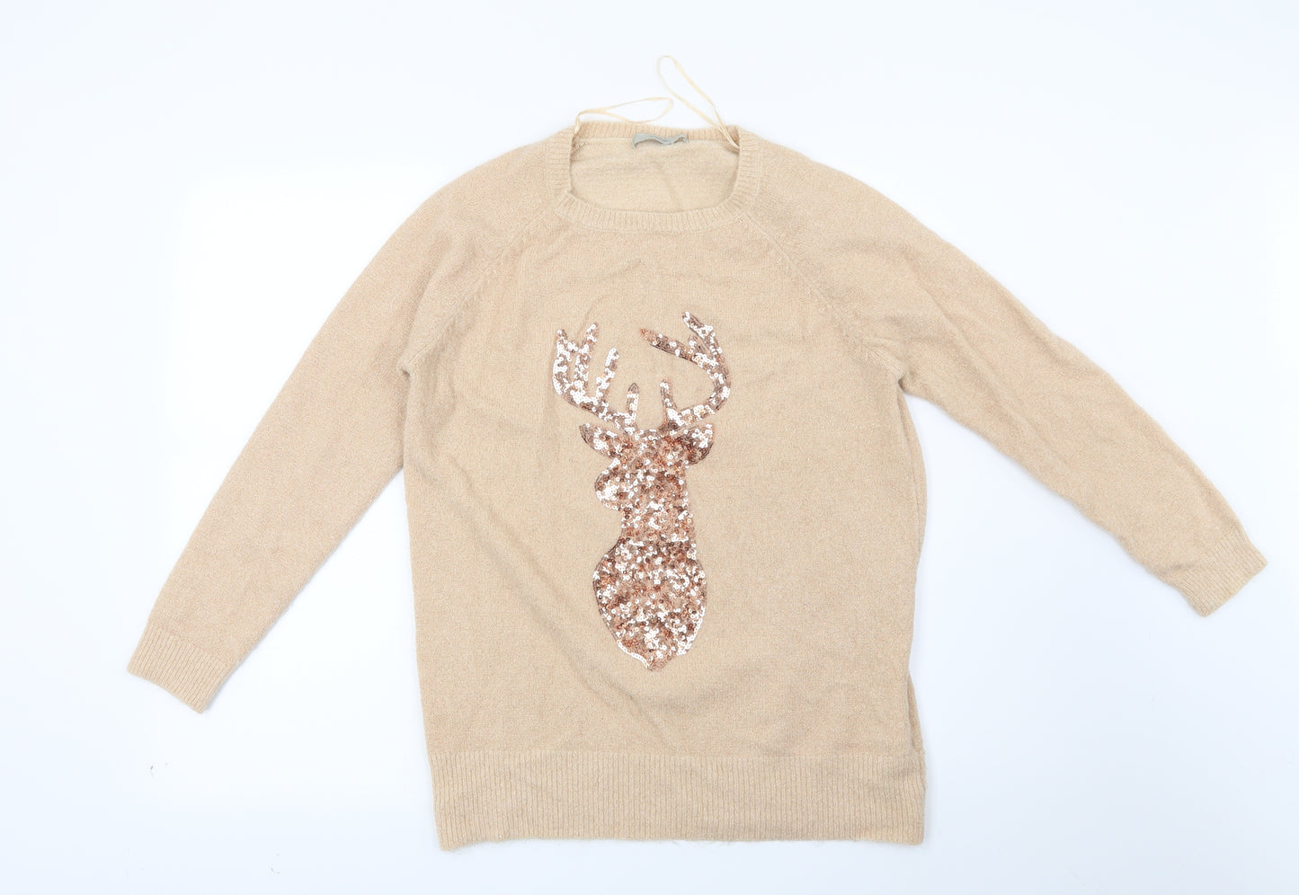 George Womens Beige   Pullover Jumper Size 12