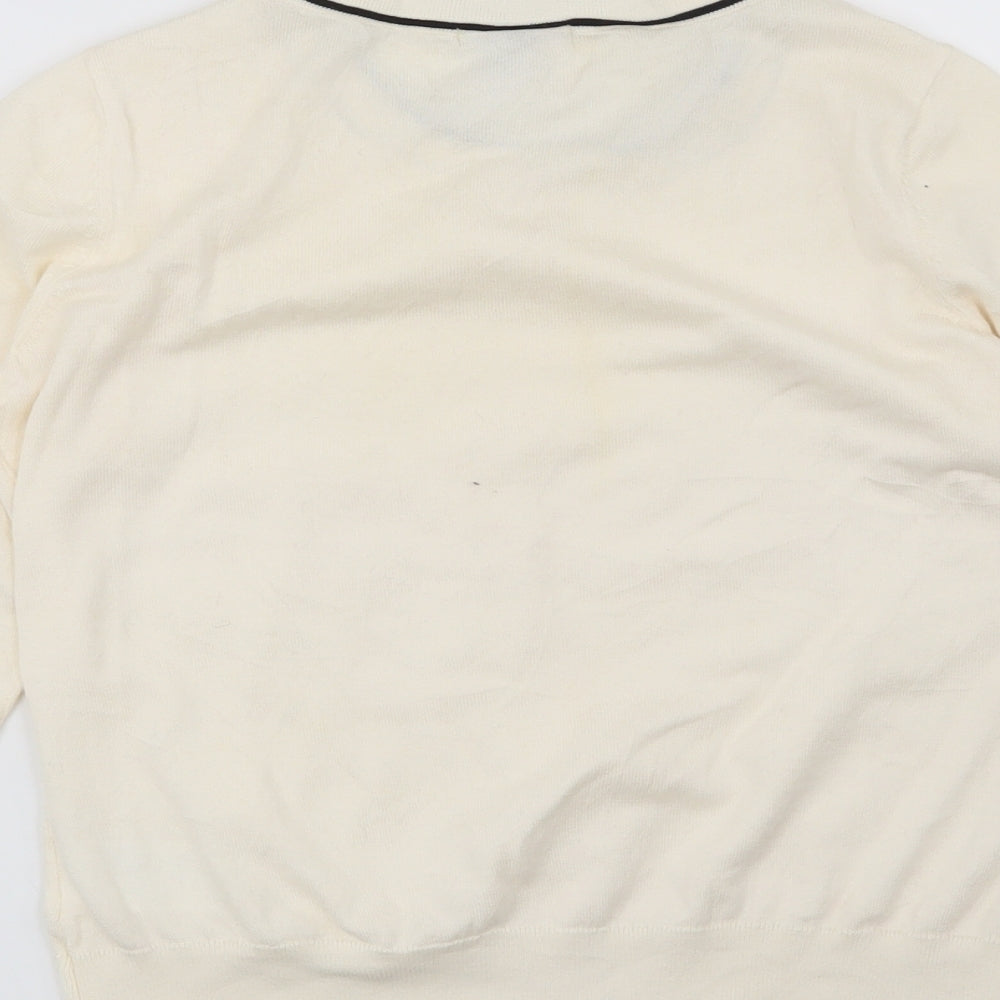 H&M Womens Beige   Pullover Jumper Size S
