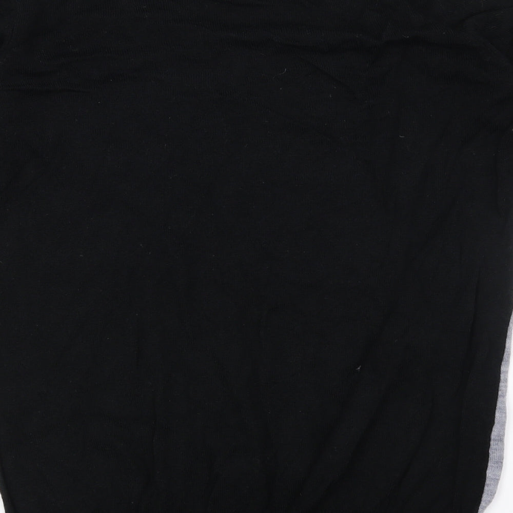 F&F Womens Black Geometric  Pullover Jumper Size 14