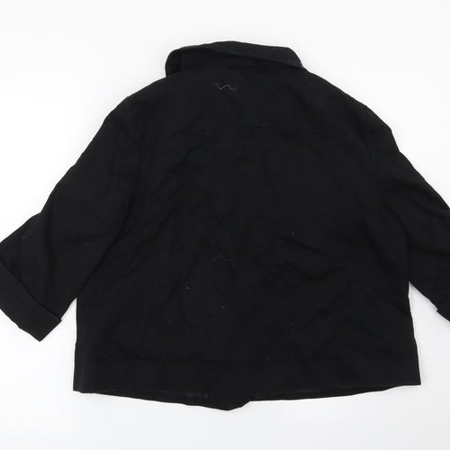 F&F Womens Black   Jacket Blazer Size 14