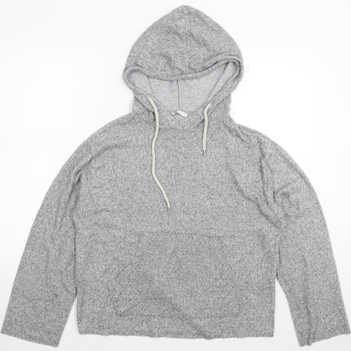Zara Womens Grey   Pullover Hoodie Size S