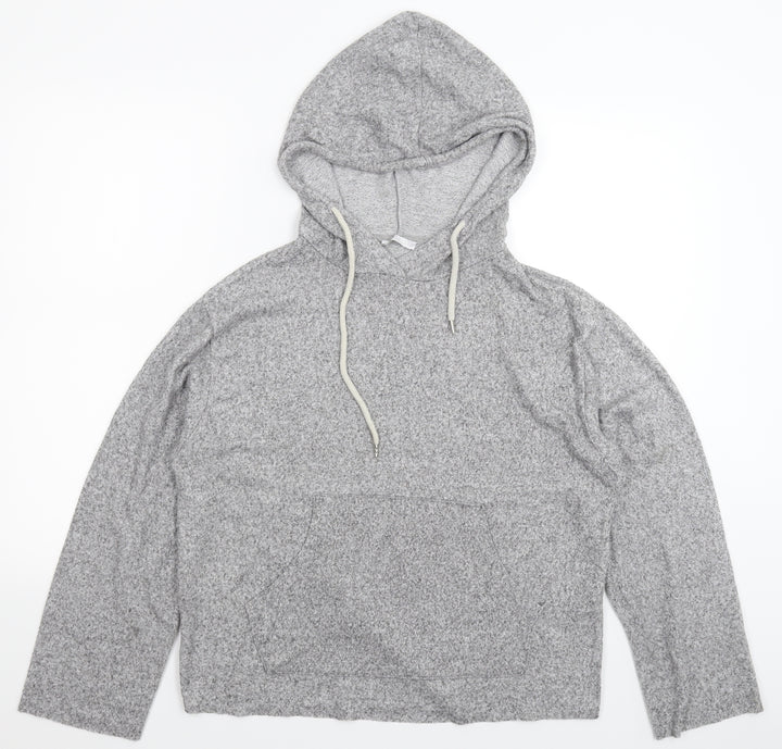 Zara Womens Grey   Pullover Hoodie Size S